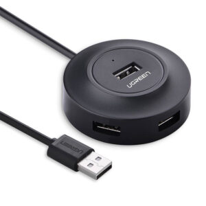 Adaptador HUB Ugreen CR106 USB A 2.0 4 Puertos