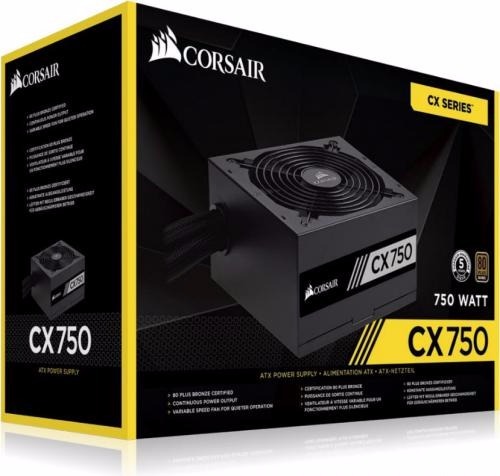 Fuente de poder Corsair CX Series CX750 - Imagen 3