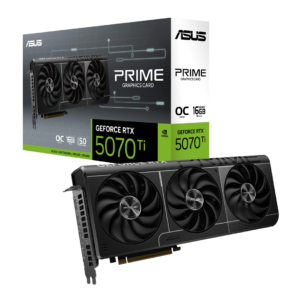Tarjeta de video Asus Prime GeForce RTX 5070 Ti OC Edition 16GB