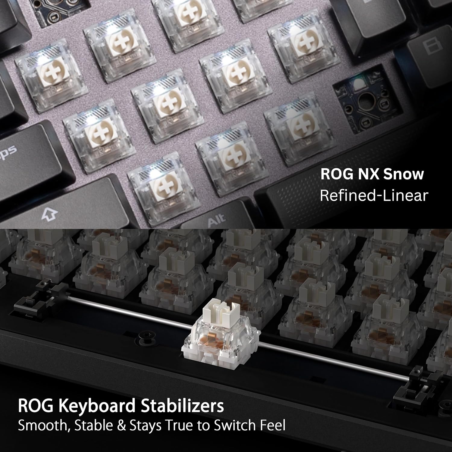 Teclado Gamer Asus Rog Strix Scope II 96 Wireless - Imagen 5