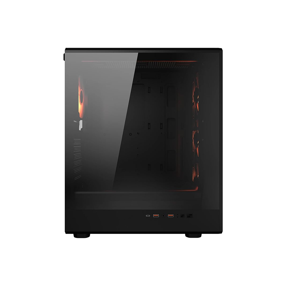 Case gaming Airface Pure Pro RGB (Mid Tower, ATX, panel de vidrio templado, RGB) - Imagen 3