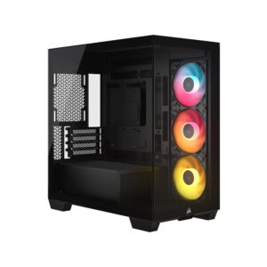 Case gaming Corsair 2800X ARGB RS-R (Mini Tower, Micro ATX, panel de vidrio templado, RGB)
